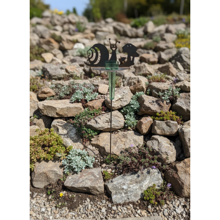 Pluviomètre Escargot