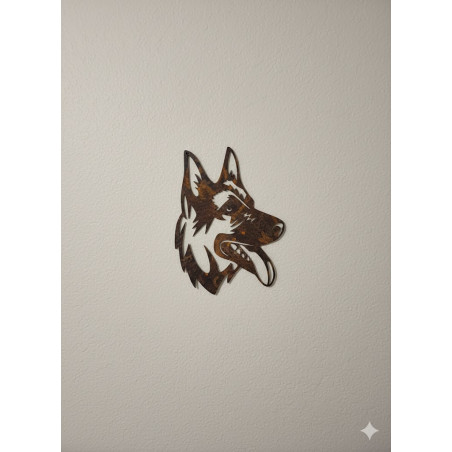 Tête berger allemand