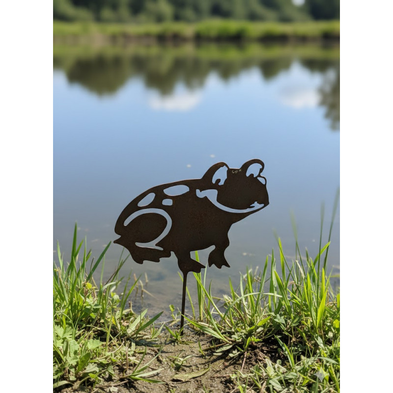 grenouille a planter